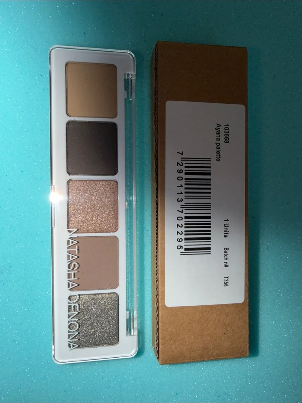 Natasha Denona Mini Eyeshadow Palette - Neutral Taupe & Shimmer Shades